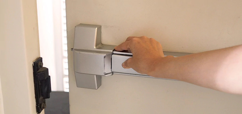 Roller Gate Panic Bar Installation in Hoboken, New Jersey